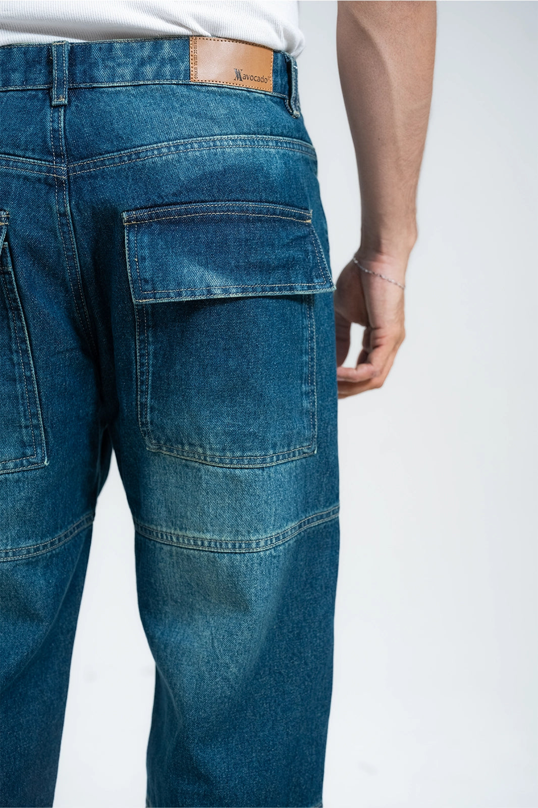 Dirty Blue Grinding-Straight Fit
