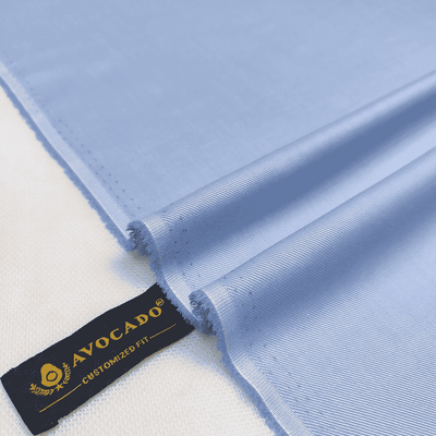 Sky Blue Cross Lining Shirt Fabric