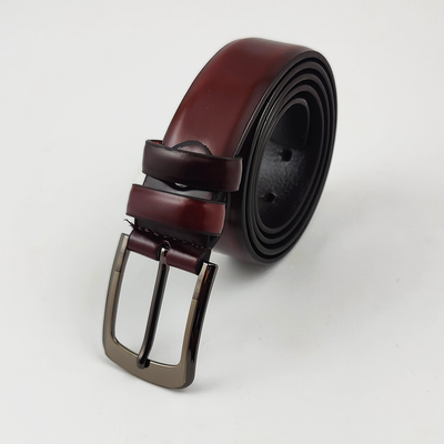 Plain Dark Brown Formal Belt