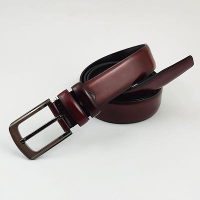 Plain Dark Brown Formal Belt