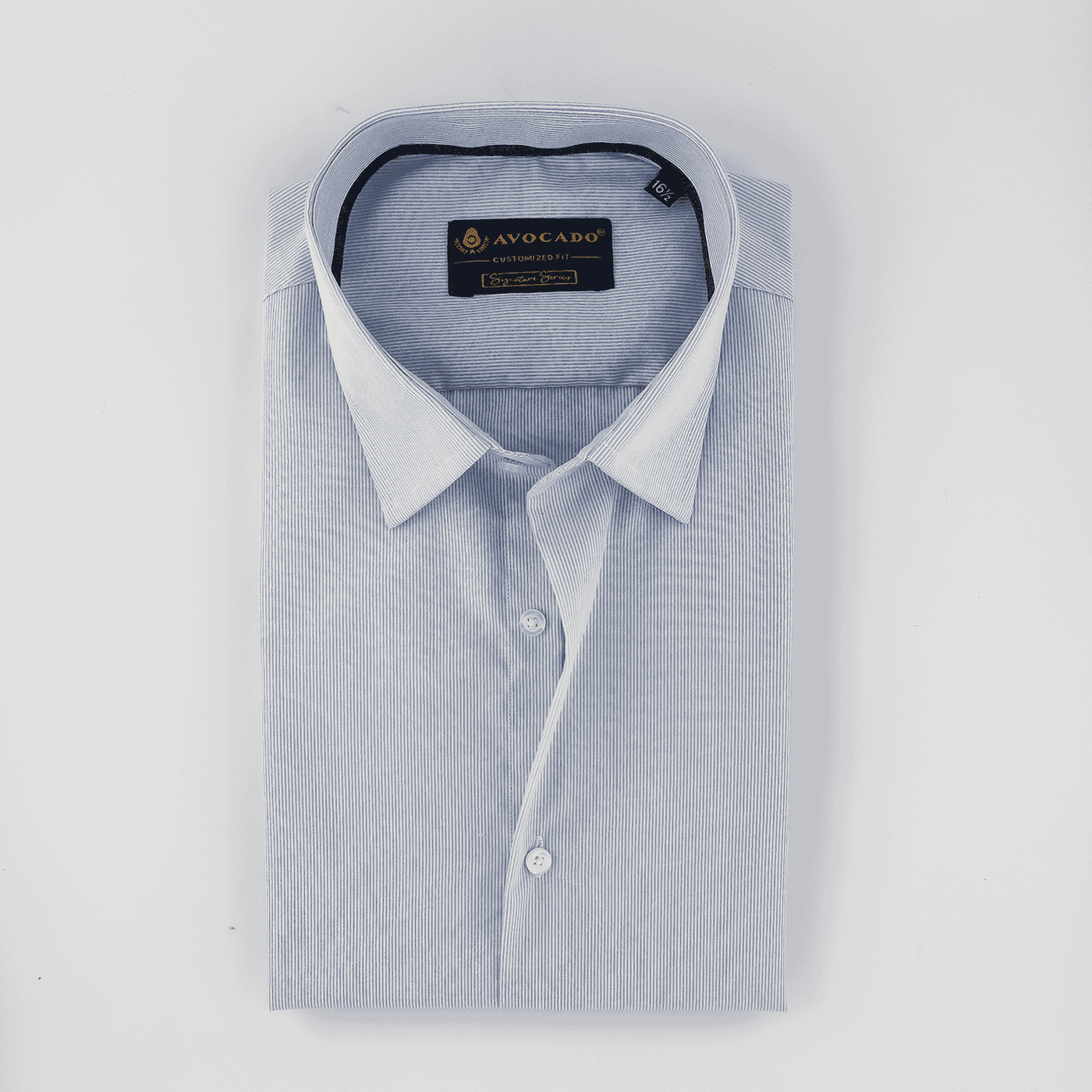 Light Blue & White Lining Shirt