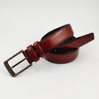 Plain Light Brown Formal Belt