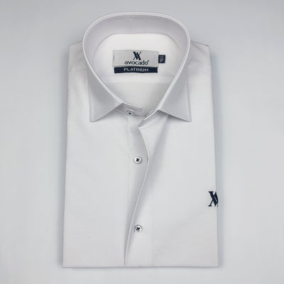 WHITE OXFORD FORMAL SHIRT