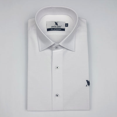 WHITE OXFORD FORMAL SHIRT