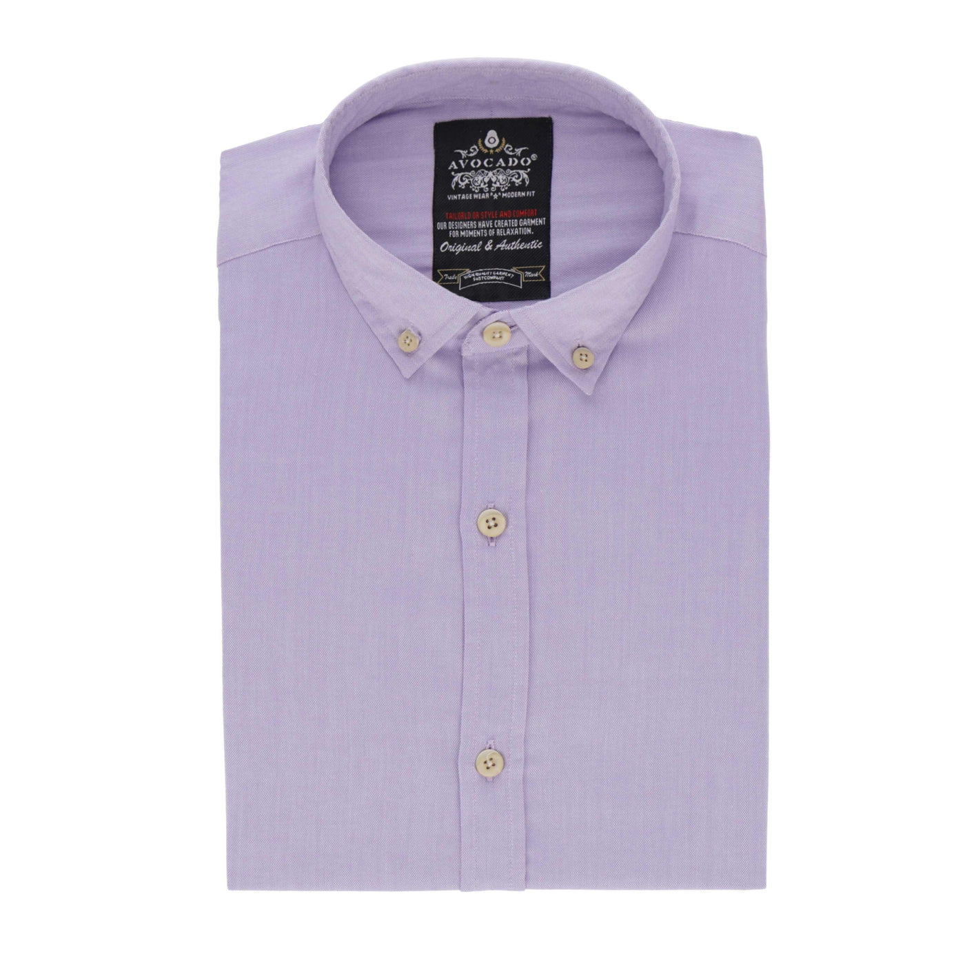 PURPLE BUTTON DOWN SHIRT