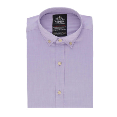 PURPLE BUTTON DOWN SHIRT