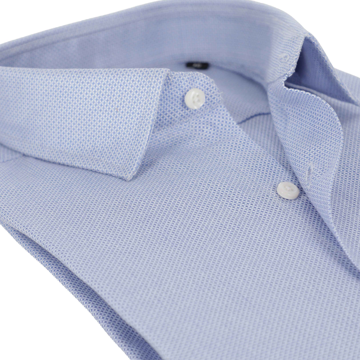 DULL BLUE TEXTURE SHIRT