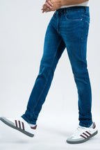 Mid Blue Stretch Denim – Clean Look, Zero Effort | Slim Fit