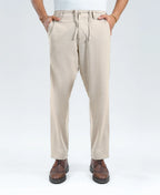 Rust Peach Irish Linen Fashion Trousers