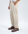 Rust Peach Irish Linen Fashion Trousers