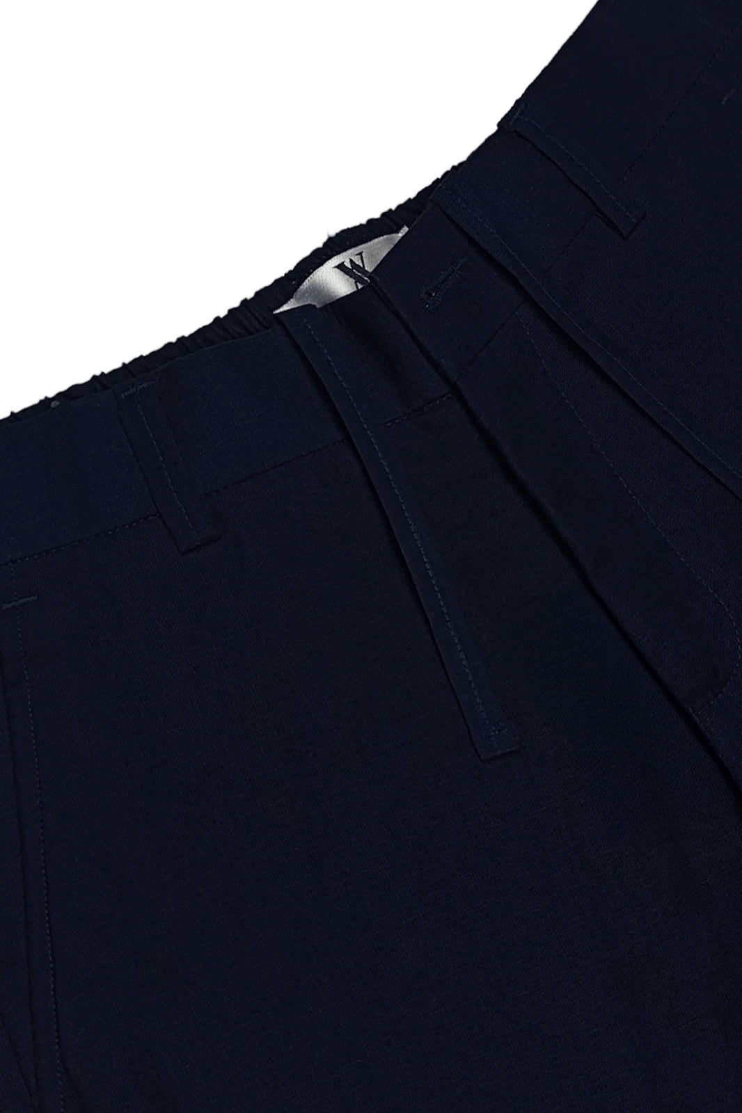 Men’s Navy Irish Linen Trousers