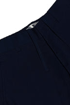 Men’s Navy Irish Linen Trousers