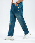 Dark Blue Plain-Straight Fit