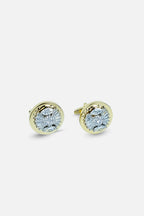 Luxurious Gold & Crystal Sunburst Cufflinks (Cufflink 480)
