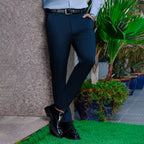 Navy Stretch Slim Fit Chino Pant
