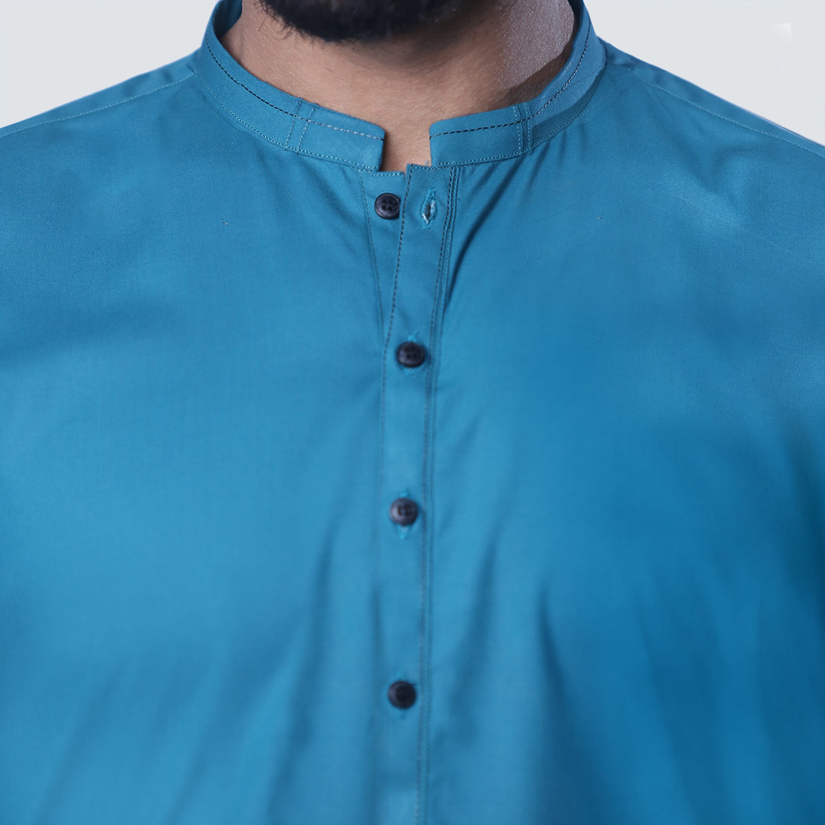 LIGHT TEAL BLANDED DESIGNER KAMEEZ SHALWAR