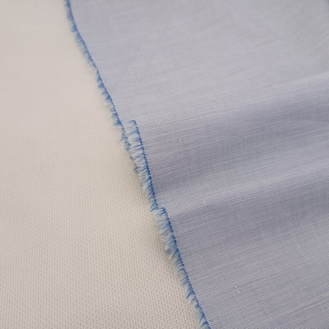 Light Blue Irish Cotton Shalwar Kameez Fabric for Men Online