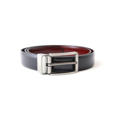 BLACK & LIGHT BROWN REVERSABLE BELT