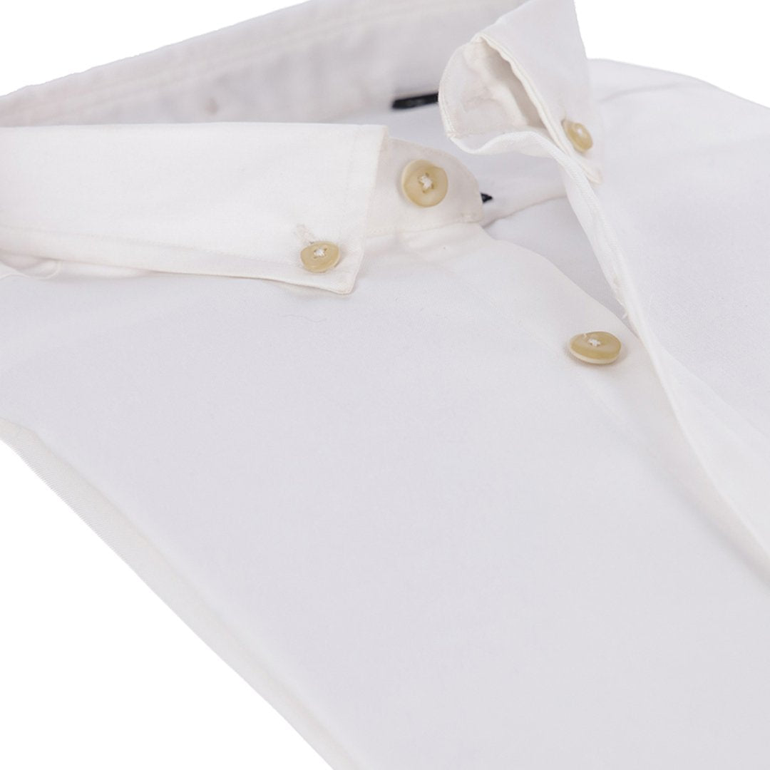 White Button Down Formal Shirt