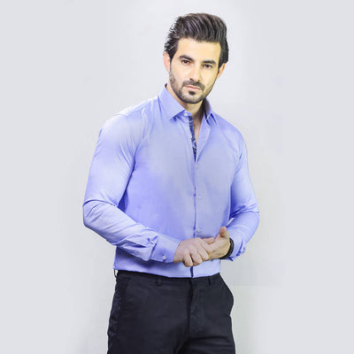 SKY BLUE DESIGNER DRESS SHIRT