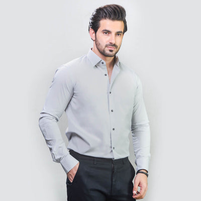 Buy LIGHT GREY DESIGNER SHIRT