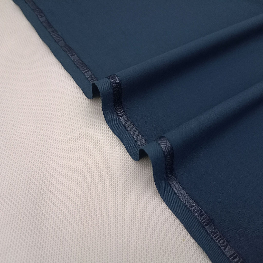 Dark Turquoise Shalwar Kameez Blanded Lakhani fabric with Buttons & la