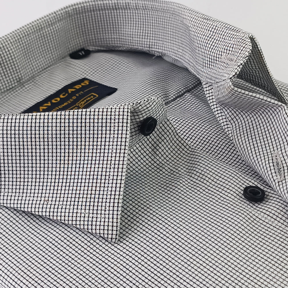 Black & White Small Check Shirt online in pakistan