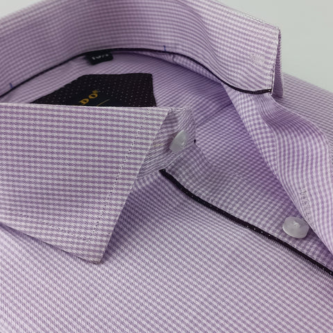 Light Purple Gingham Shirt buy online in pakistan