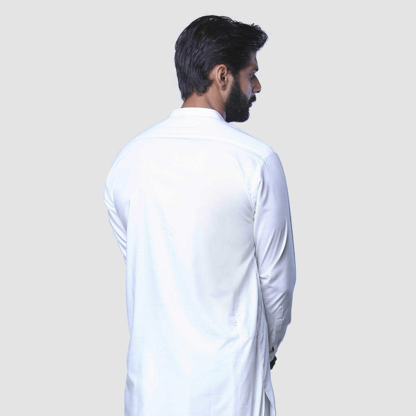 Off white designer shalwar kameez