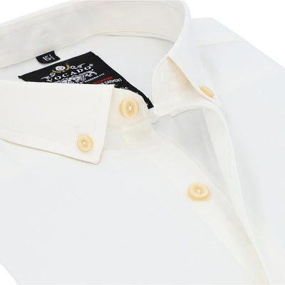 PLAIN EGYPTIAN COTTON WHITE SHIRT