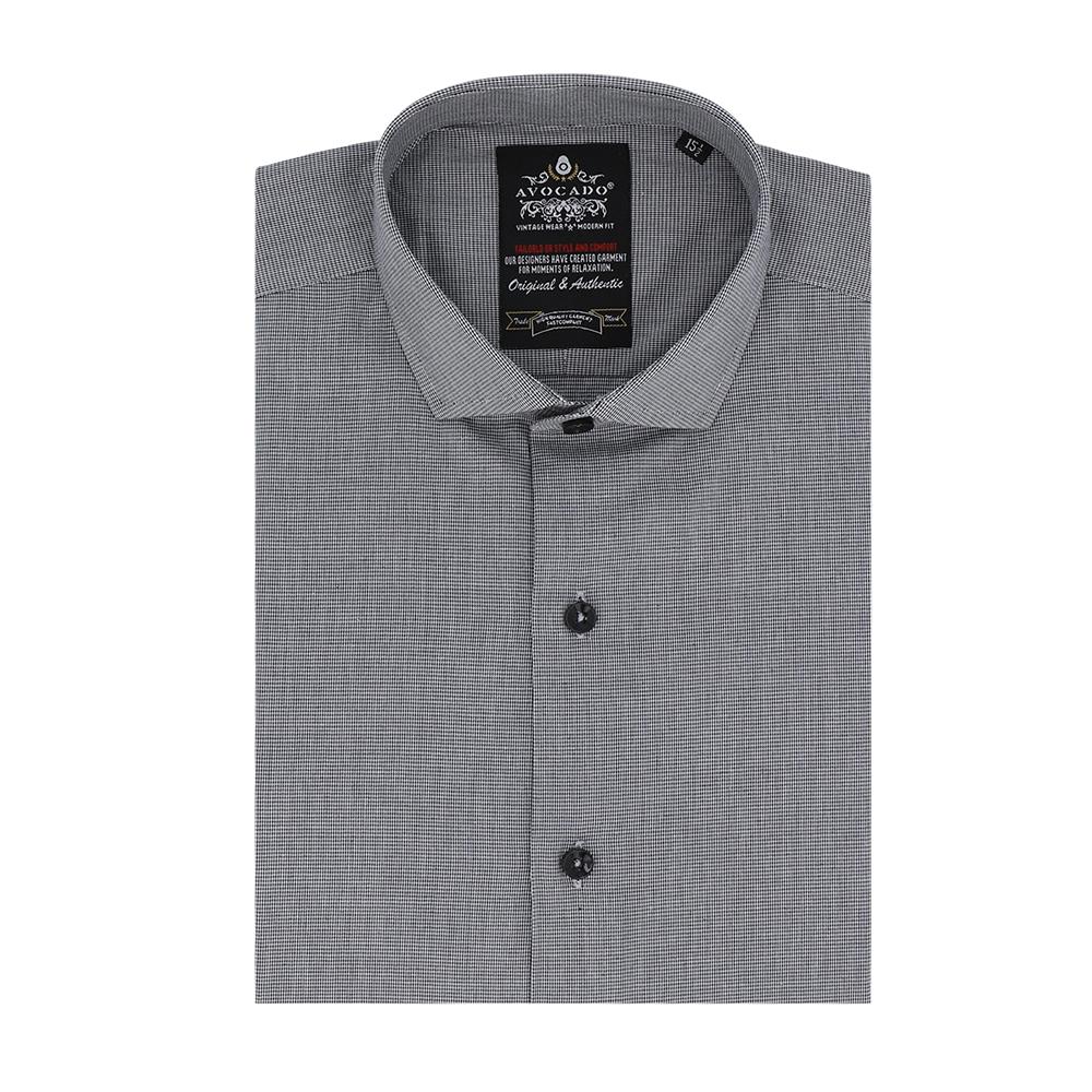 GREY FORMAL EGYPTIAN COTTON SHIRT