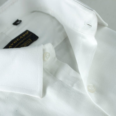 Pure White Self lining Dress shirt