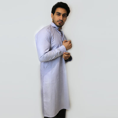 Light blue Shamrey Shalwar Kameez