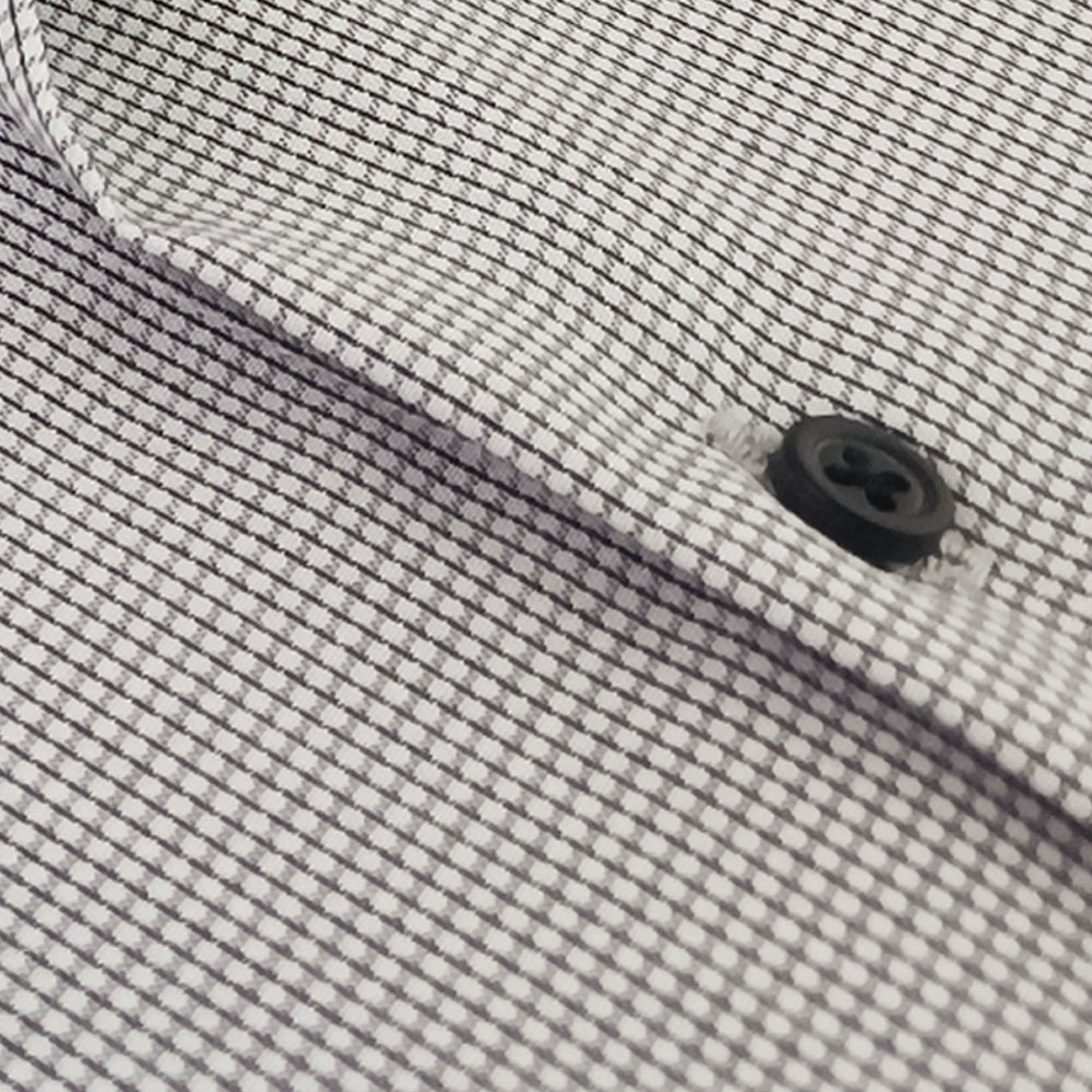 Black & White Small Check Shirt by avocado menswear