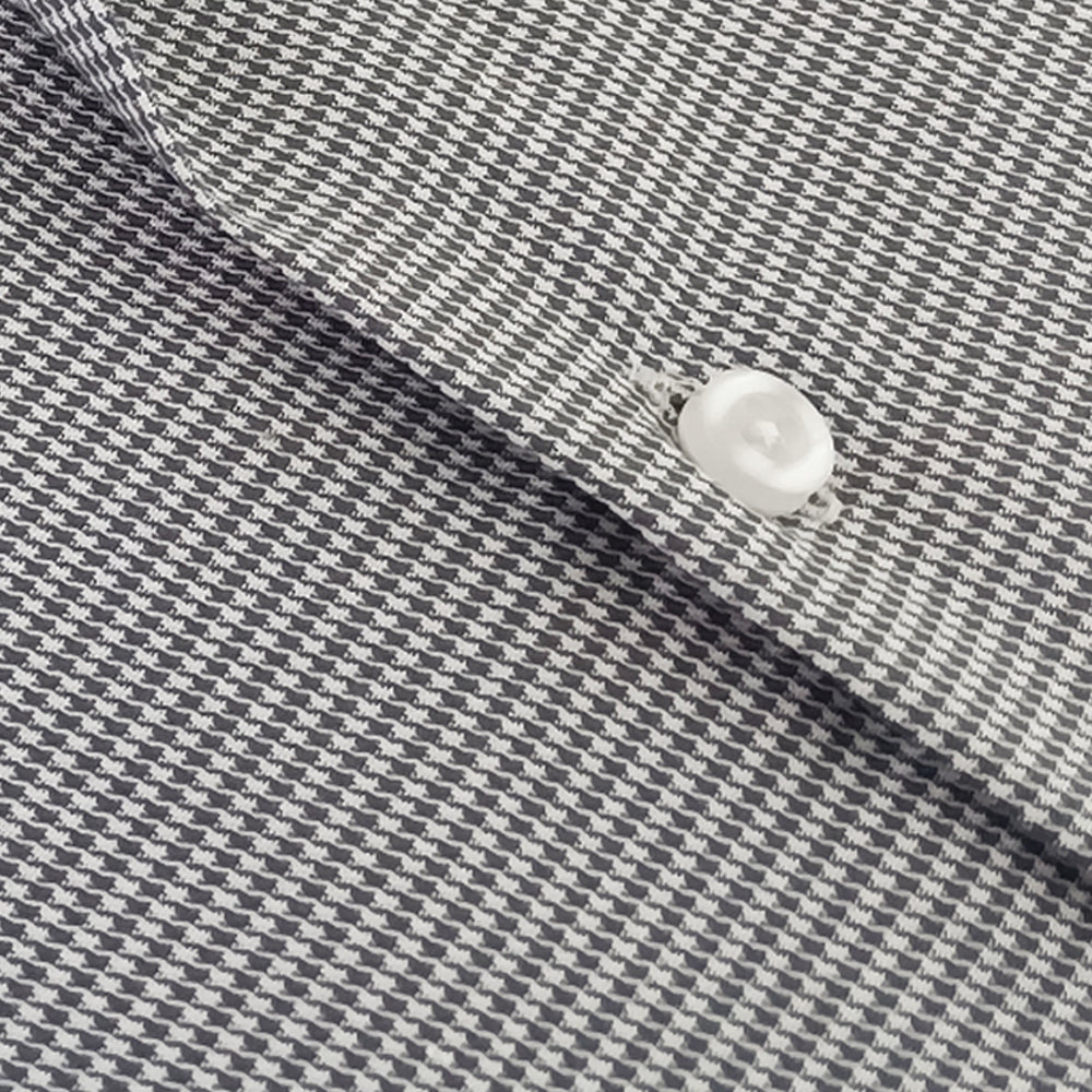 Off White & Grey Checkered Shirt by avocado menswear