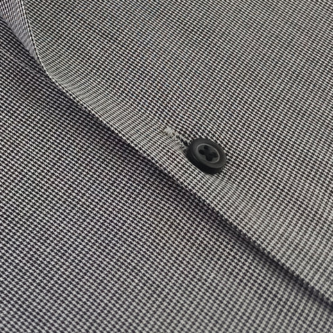 Grey & Black Small checkered Shirt by avocado menswear