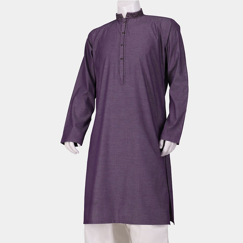 Dark Purple Shemray Kurta shop online
