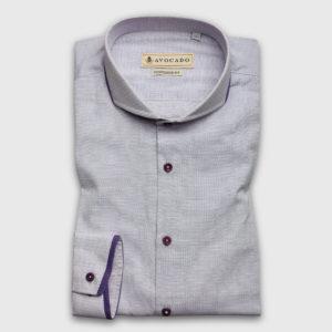 GREY DESIGNER EGYPTIAN COTTON SHIRT