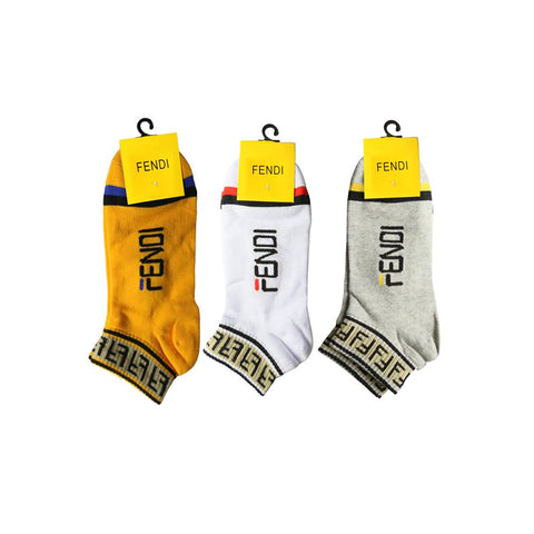 PACK OF 3 - ANKLE SOCKS - 3 COLORS