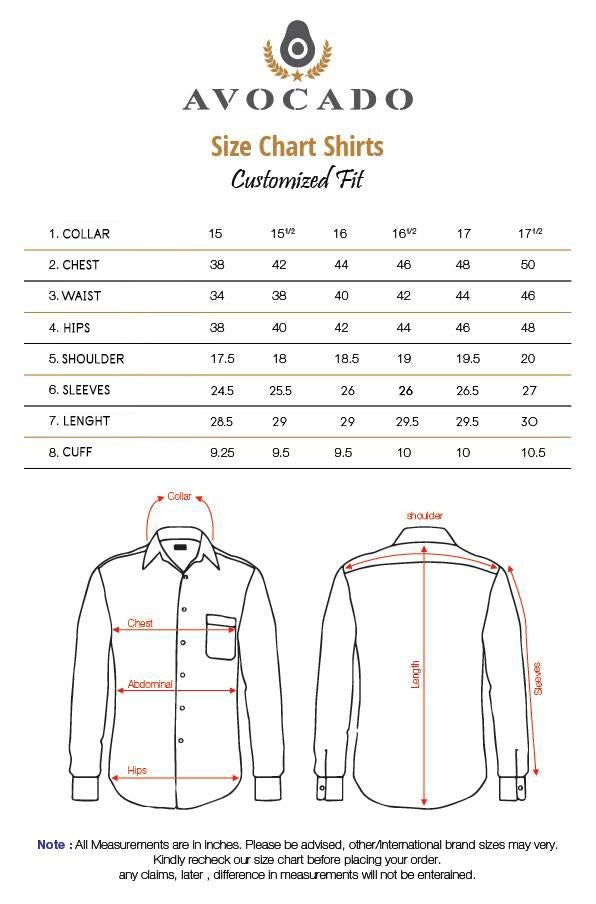 SKY BLUE LINING DESIGNER FORMAL SHIRT