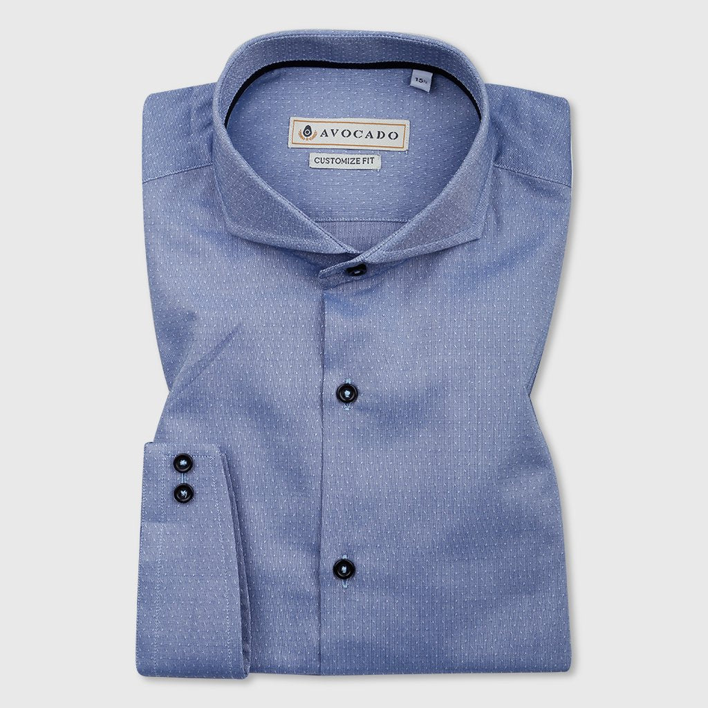 STEEL GREY DESIGNER SHIRT